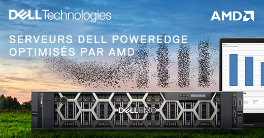 Pourquoi choisir les serveurs Dell PowerEdge optimisé par AMD ?