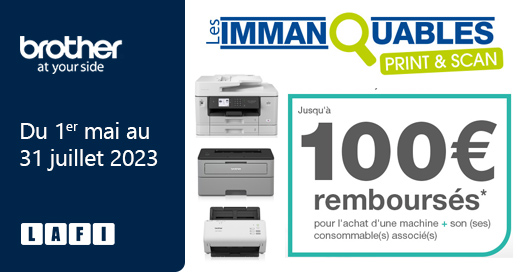 Les immanquables Print & Scan Brother