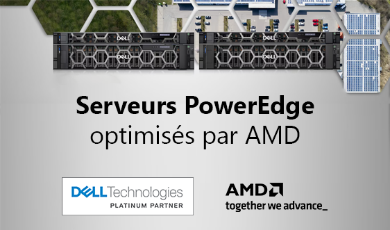 Découvrir les serveurs PowerEdge optimisés par AMD