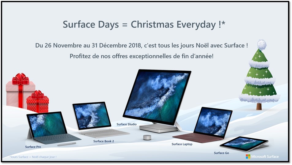 Surface Days = Christmas Everyday