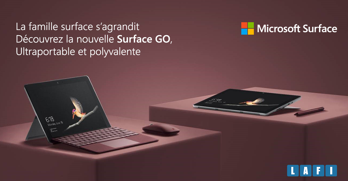 La nouvelle Surface GO de Microsoft