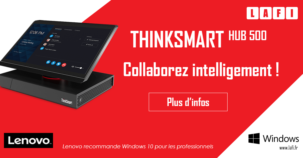 Lenovo Think smart HUB 500 - Une nouvelle manière de collaborer