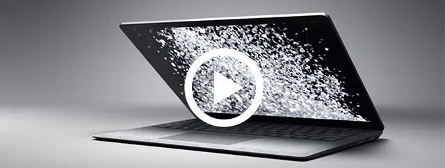 Vidéo officielle lancement Surface Laptop